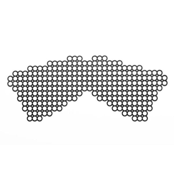 купить Маска на лицо Bijoux Indiscrets - Erika Mask, виниловая, клеевое крепление, без завязок