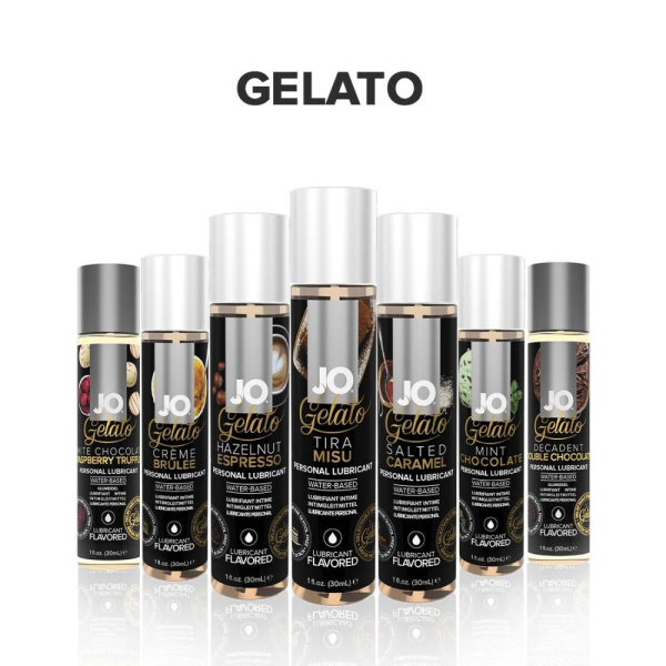 купить Смазка на водной основе System JO GELATO Tiramisu (120 мл) без сахара, парабенов и пропиленгликоля