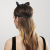 фото Маска кошечки Bijoux Indiscrets MAZE - Cat Ears Headpiece Black, экокожа  || фото Маска кішечки Bijoux Indiscrets MAZE - Cat Ears Headpiece Black, екошкіра 
