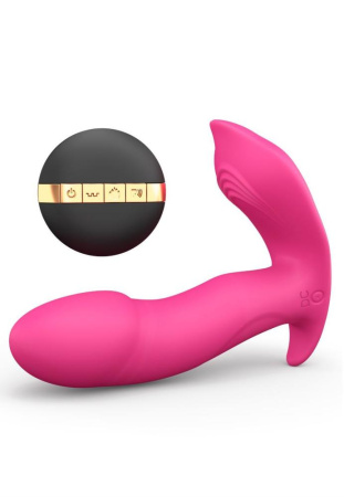 фото Вибратор Dorcel Secret Clit с подогревом и пультом ДУ, можно под одежду, голосовое управление  || фото Вібратор Dorcel Secret Clit з підігрівом і пультом ДК, можна під одяг, голосове керування 