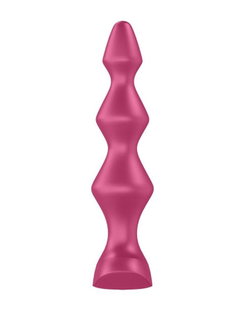 фото Анальный стимулятор-бусины с двумя моторами Satisfyer Lolli-Plug 1 (Berry)  || фото Анальный стимулятор-бусины с двумя моторами Satisfyer Lolli-Plug 1 Berry 