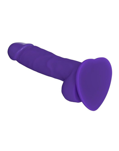 купить Реалистичный фаллоимитатор Strap-On-Me SOFT REALISTIC DILDO Violet - Size S