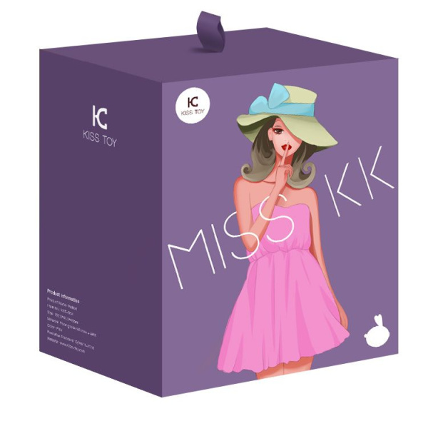 купити Вакуумний стимулятор з вібрацією KisToy Miss KK Purple