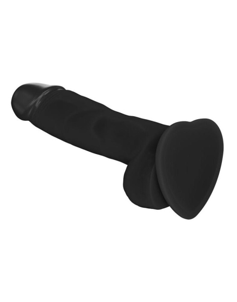 купить Реалистичный фаллоимитатор Strap-On-Me SOFT REALISTIC DILDO Black - Size L