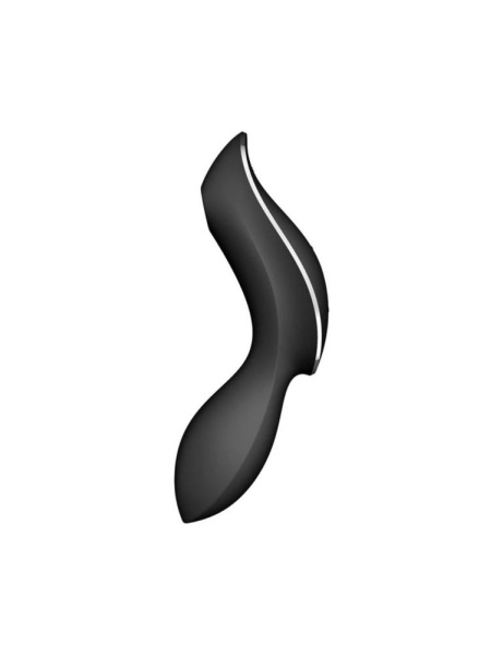 купити Вакуумний стимулятор з вібрацією Satisfyer Curvy Trinity 2 Black