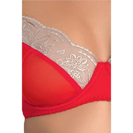 фото Комплект белья LORAINE SET red L/XL - Passion Exclusive: лиф, стринги, пояс для чулок  || фото Комплект білизни LORAINE SET red L/XL - Passion Exclusive: ліф, стрінги, пояс для панчох 