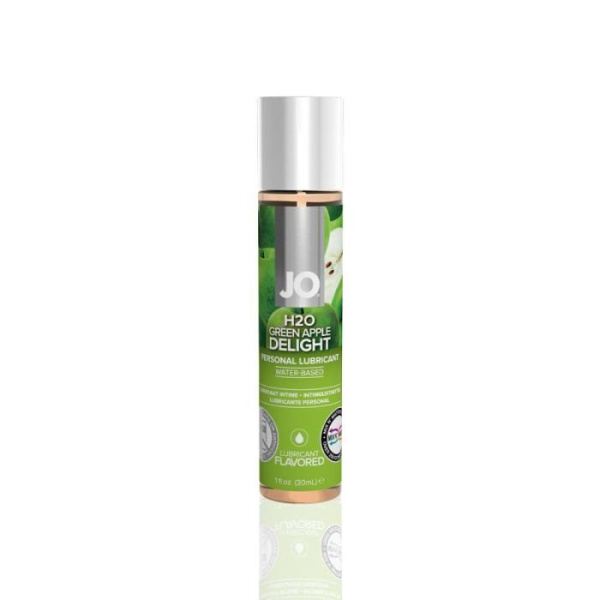 купить Смазка на водной основе System JO H2O — Green Apple (30 мл) без сахара, растительный глицерин