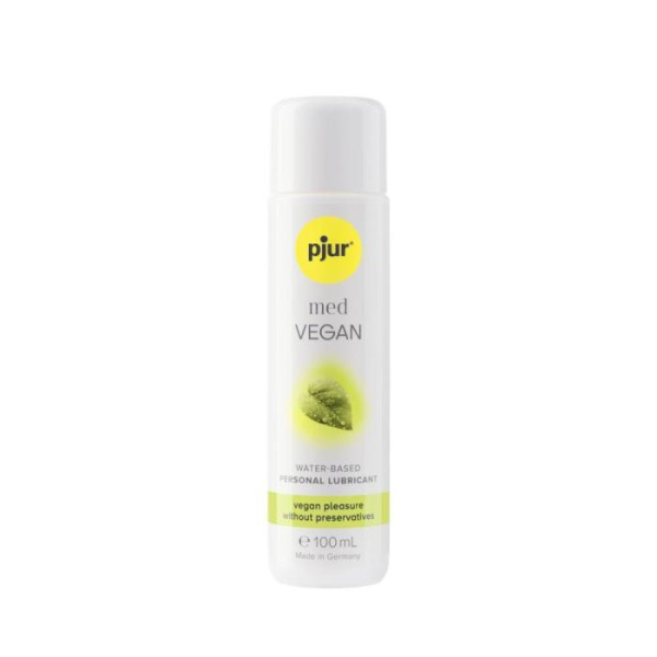 Лубрикант на водній основі pjur MED Vegan glide 100 мл — тільки веганські інгредієнти