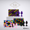 фото Набор силиконовых анальных пробок FeelzToys - Bibi Butt Plug Set 3 pcs Purple  || фото Набір силіконових анальних пробок FeelzToys - Bibi Butt Plug Set 3 pcs Purple 