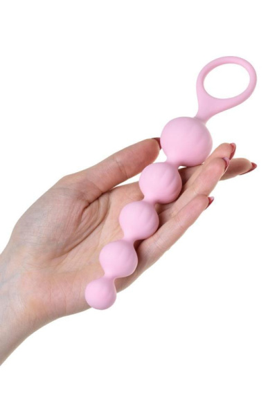 купити Набір анальних намиста Satisfyer Beads Colored, силікон, макс. діаметр 3,3см та 3,5см
