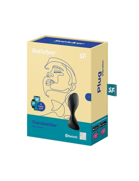 купити Анальна смарт-пробка з вібрацією Satisfyer Trendsetter Black
