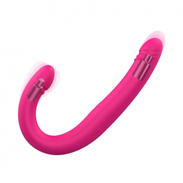 купить Вибратор-пульсатор двусторонний Dorcel ORGASMIC DOUBLE DO