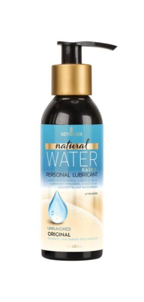купити Лубрикант на водній основі Sensuva - Natural Water-Based (125 мл), без гліцерину та парабенів