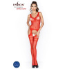 фото Бодистокинг Passion BS038 red, комбинезон, имитация чулок и пояса  || фото Бодістокінг Passion BS038 red, комбінезон, імітація панчох і пояса 