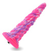 фото Фантазийный фаллоимитатор 10.12″ для секс-машин Hismith Silicone Dildo rose Monster Series