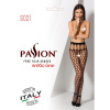 фото Эротические колготки-бодистокинг Passion S021 black, в крупную сетку с высоким пояском  || фото Еротичні колготки-бодістокінг Passion S021 black, у крупну сітку з високим поясом 