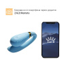 фото Смартвибратор для пар Zalo — Fanfan set Royal Blue, пульт ДУ  || фото Смартвібратор для пар Zalo Fanfan set Royal Blue, пульт ДК 