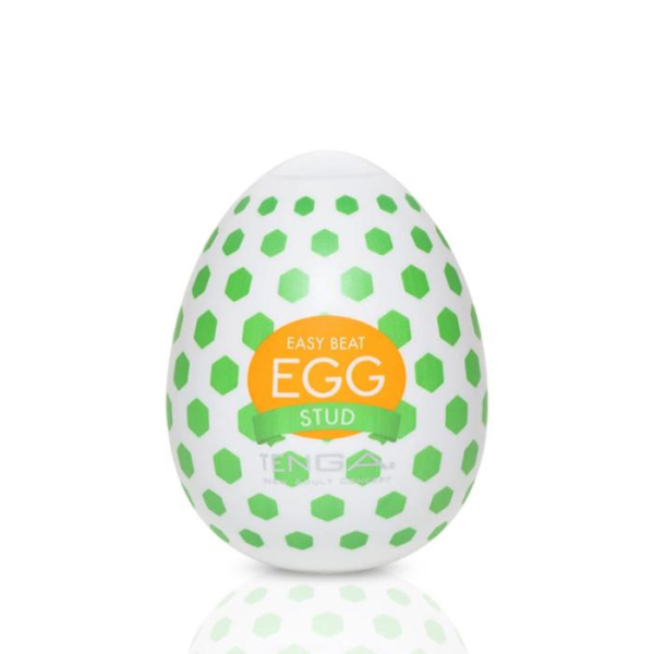 купити Мастурбатор-яйце Tenga Egg Stud із шестикутними виступами