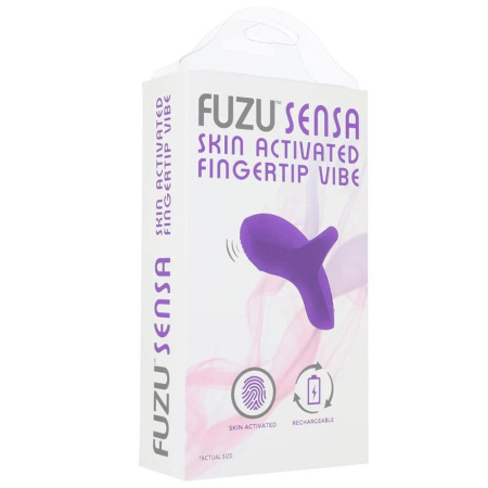 фото Вибратор на палец FUZU Sensa Skin Activated Fingertip Vibe – Pastel Purple, сенсорное управление, 8 режимов  || фото Вібратор на палець FUZU Sensa Skin Activated Fingertip Vibe – Pastel Purple, сенсорне керування, 8 режимів 