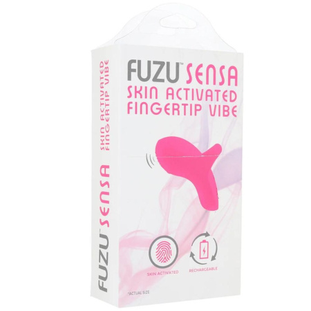 фото Вибратор на палец FUZU Sensa Skin Activated Fingertip Vibe – Pink, сенсорное управление, 8 режимов  || фото Вібратор на палець FUZU Sensa Skin Activated Fingertip Vibe – Pink, сенсорне керування, 8 режимів 