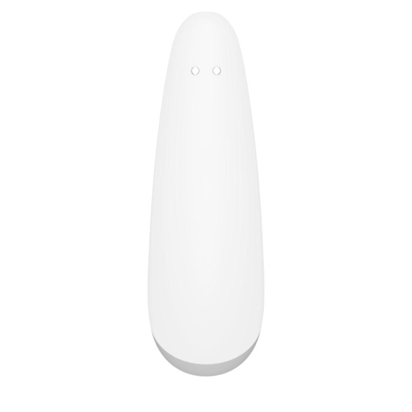 купить Вакуумный клиторальный стимулятор Satisfyer Curvy 2+ White с управлением через интернет