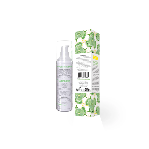 купить Массажное масло EXSENS Organic Spear Mint 50мл разогревающее, без сахара, без парабенов, съедобное