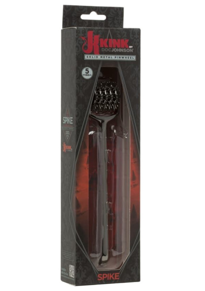 купить Колесо Вартенберга игольчатое на 5 рядов зубцов Doc Johnson Kink- Spike - Solid Metal Pinwheel - 5 W