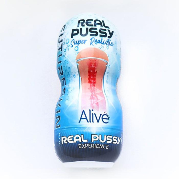 купить Недорогой мастурбатор-вагина Alive Super Realistic Vagina