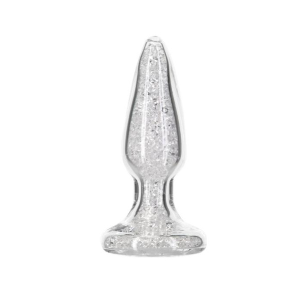 купить Стеклянная анальная пробка Pillow Talk - Fancy - Luxurious Glass Anal Plug