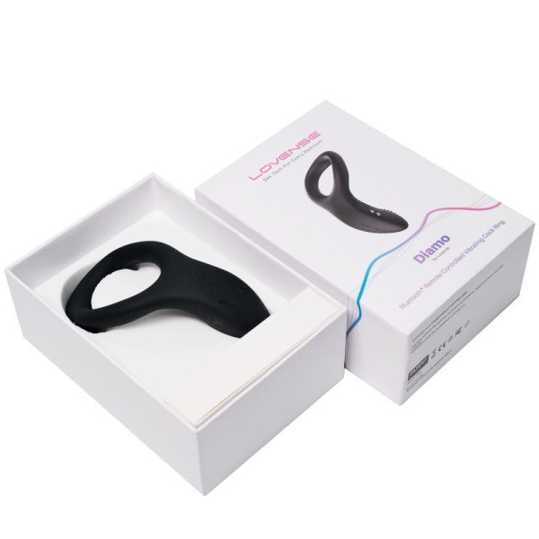 купить Смарт кольцо-насадка на член Lovense Diamo Cock Ring