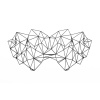 фото Маска на лицо Bijoux Indiscrets - Kristine Mask, виниловая, клеевое крепление, без завязок