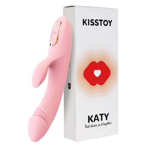 купить Вибратор-кролик с подогревом KisToy Katy