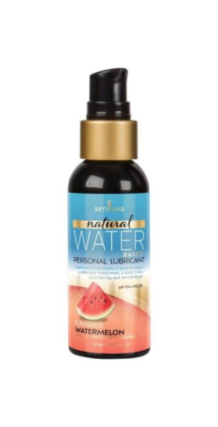 купить Смазка на водной основе Sensuva Natural Water-Based Watermelon (57мл) без глицерина и парабенов