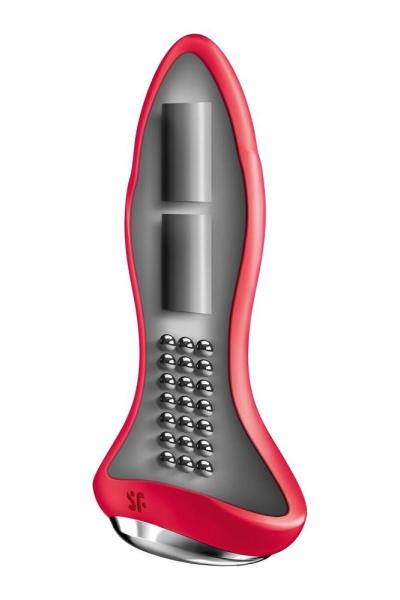 купити Анальна смартвібропробка із перлинним масажем Satisfyer Rotator Plug 1+  Red