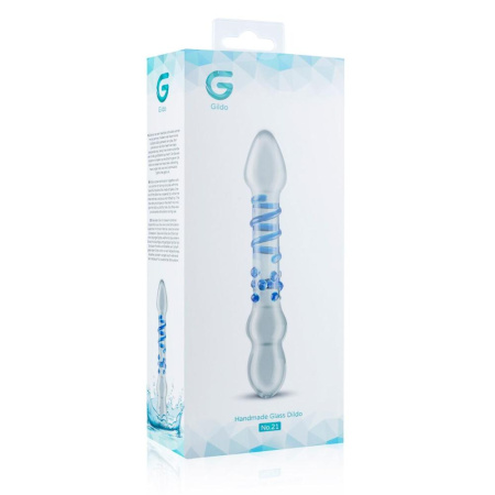 фото Стеклянный дилдо Gildo Glass Dildo No. 21  || фото Скляний ділдо Gildo Glass Dildo No. 21 