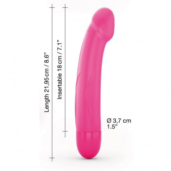 купить Вибратор Dorcel Real Vibration M Magenta 2.0, диам 3,7см, перезаряжаемый, для точки G