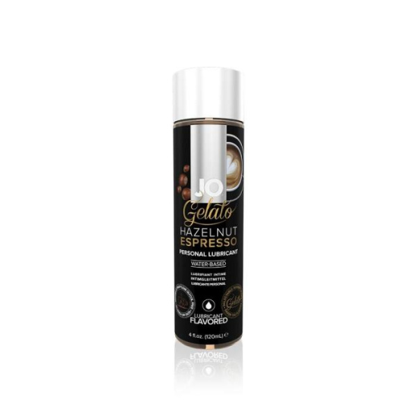 купить Смазка на водной основе System JO GELATO Hazelnut Espresso (120мл) без сахара, парабенов и гликоля