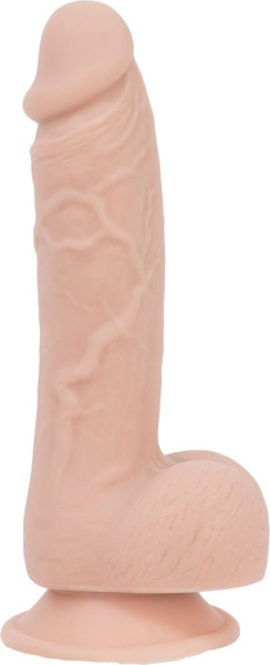 купить Реалистичный фаллоимитатор на присоске ADDICTION — Mark 7,5″ Dildo With Balls, Beige