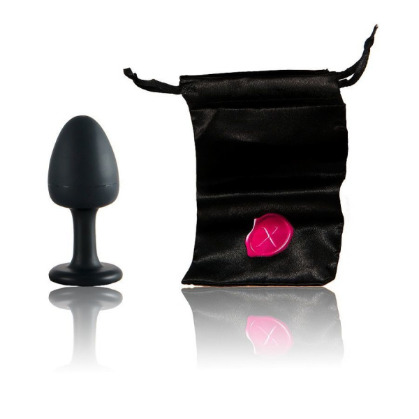 купить Анальная пробка Dorcel Geisha Plug Ruby XL с шариком внутри, создает вибрации, макс диаметр 4,5см