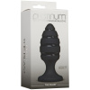 фото Анальный плаг со спиральным каналом Doc Johnson Platinum Premium Silicone - The Blast - Black  || фото Анальний плаг зі спіральним каналом Doc Johnson Platinum Premium Silicone — The Blast — Black 
