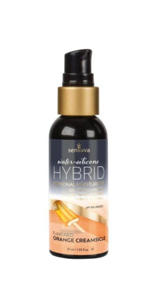купить Смазка водно-силиконовая Sensuva Hybrid Orange Creamsicle (57мл) без сахара, можно для оральных ласк