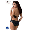 фото Боди монокини под латекс LAMIS BODY black L/XL - Passion Exclusive  || фото Боді монокіні під латекс LAMIS BODY black L/XL - Passion Exclusive 