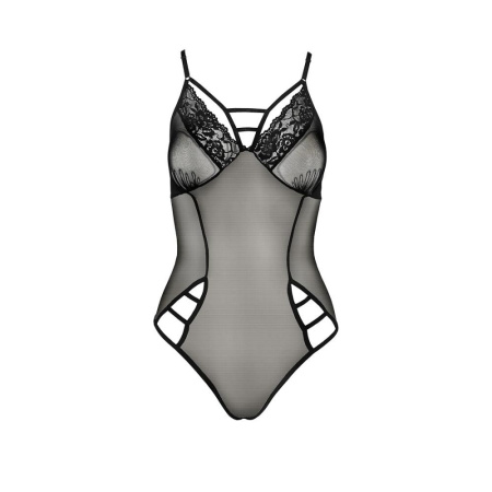 фото Боди MELANIA BODY black L/XL - Passion  || фото Боді MELANIA BODY black L/XL - Passion 