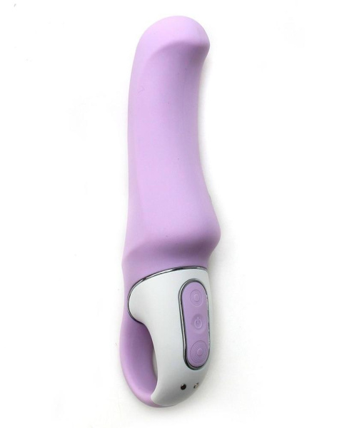 купити Мощный вибратор Satisfyer Vibes Charming Smile с гибким стволом, литой силикон