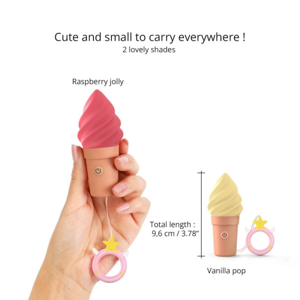 купить Вибратор-мороженое Love To Love CAND'ICE — RASPBERRY JOLLY