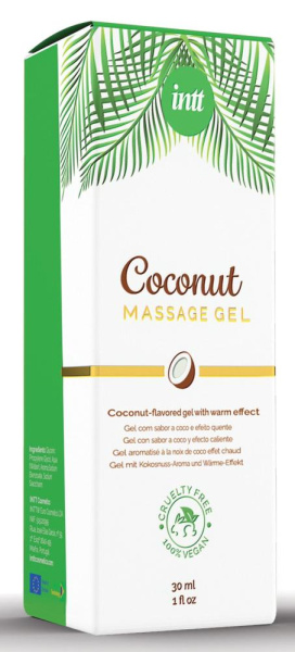 купити Масажний гель для інтимних зон Intt Coconut Vegan (30 мл)