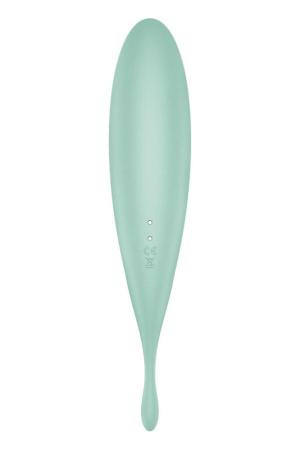 фото Смарт-вибратор для клитора с вакуумной стимуляцией Satisfyer Twirling Pro+ Mint  || фото Смарт-вібратор для клітора з вакуумною стимуляцією Satisfyer Twirling Pro+ Mint 
