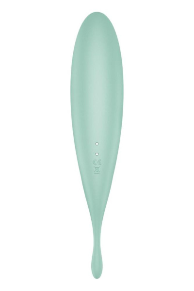 купить Смарт-вибратор для клитора с вакуумной стимуляцией Satisfyer Twirling Pro+ Mint