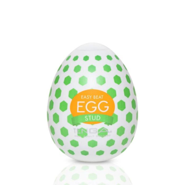 купить Мастурбатор-яйцо Tenga Egg Stud с шестиугольными выступами