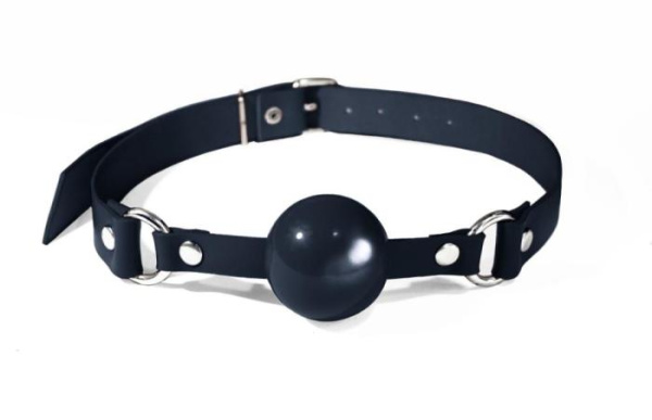 купить Кляп силиконовый Feral Feelings Silicon Ball Gag Black/Black